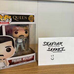 NWT Freddie Mercury Queen Funko Pop Live Aid